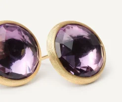 Marco Bicego Earrings|Amethyst Stud Earrings, Large