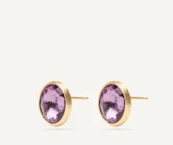 Marco Bicego Earrings|Amethyst Stud Earrings, Large