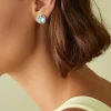 Marco Bicego Earrings|Blue Topaz Stud Earrings, Large