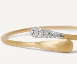 Marco Bicego Bracelets|Bypass Diamond Bangle