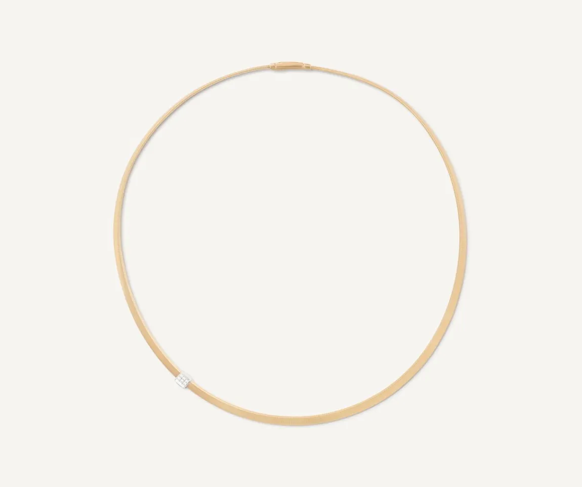 Marco Bicego Necklaces|Classic Gold Diamond Necklace