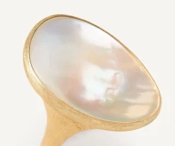 Marco Bicego Rings|Cocktail Ring With White, Lunaria Mother Of Pearl