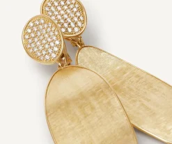Marco Bicego Earrings|Convertible Gold Chandelier Earrings With Diamonds