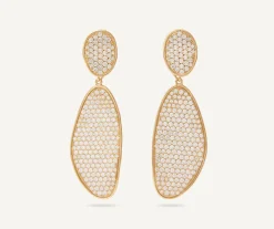 Marco Bicego Earrings|Convertible Gold Chandelier Earrings With Diamonds