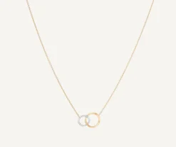 Marco Bicego Necklaces|Diamond Infinity Necklace With Adjustable Chain
