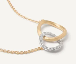 Marco Bicego Necklaces|Diamond Infinity Necklace With Adjustable Chain