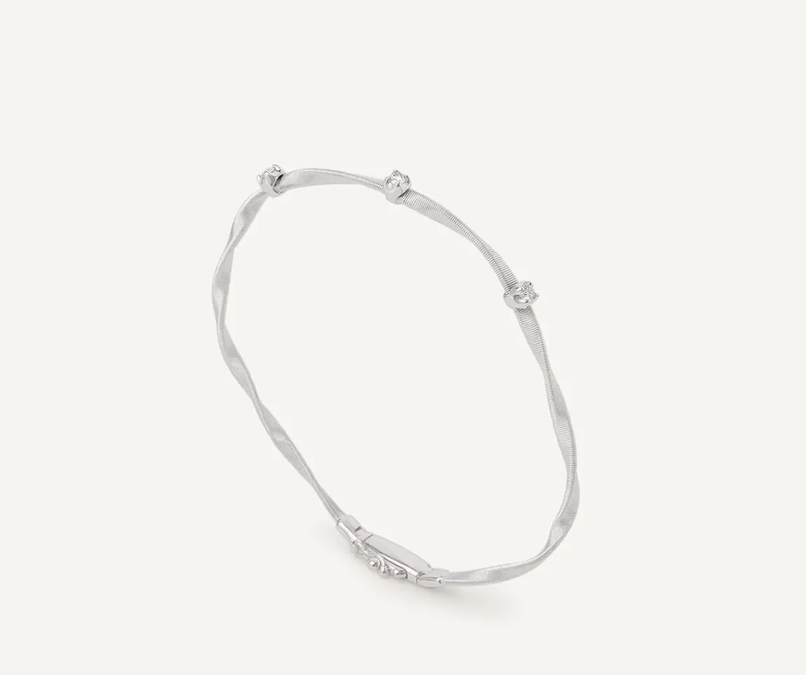 Marco Bicego Bracelets|Diamond White Gold Bracelet