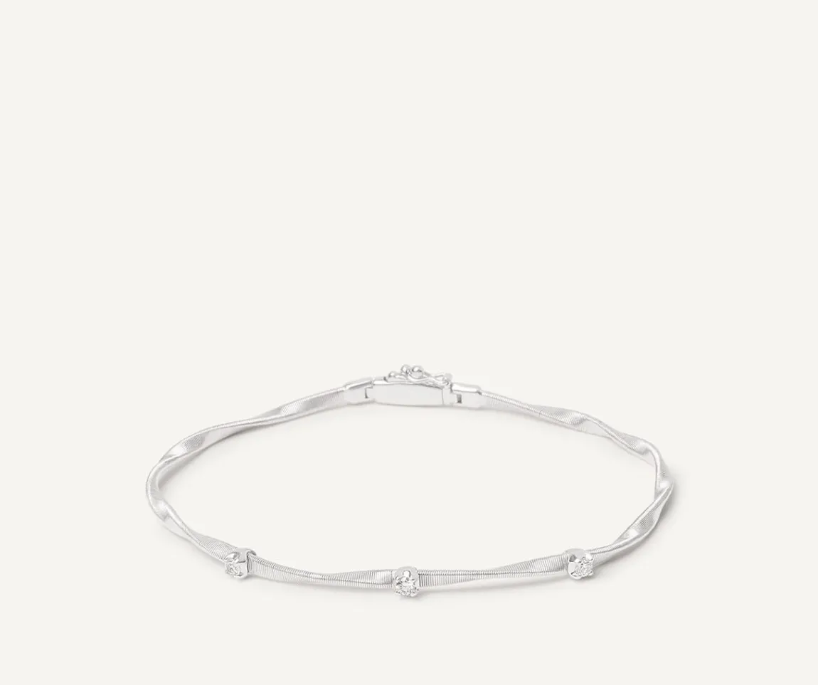 Marco Bicego Bracelets|Diamond White Gold Bracelet