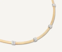 Marco Bicego Necklaces|Fine Gold Necklace With Diamonds