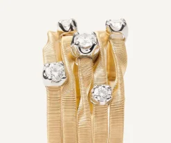 Marco Bicego Rings|Five Wire Ring With Diamonds, Couture Model