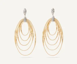 Marco Bicego Earrings|Gold And Diamond Chandelier Earrings, Large