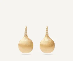 Marco Bicego Earrings|Gold And Diamond Drop Earrings