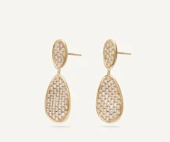 Marco Bicego Earrings|Gold Chandelier Earrings With Diamonds