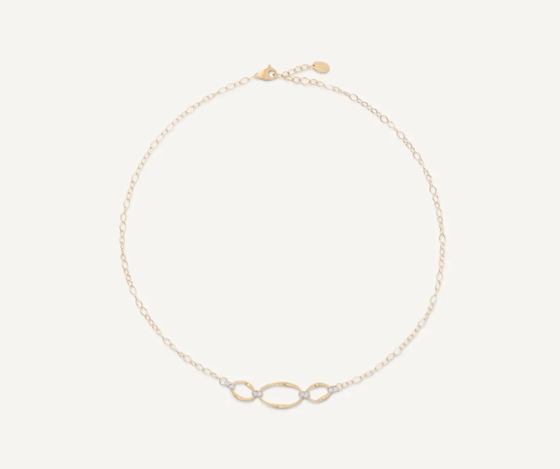 Marco Bicego Necklaces|Gold Diamond Necklace