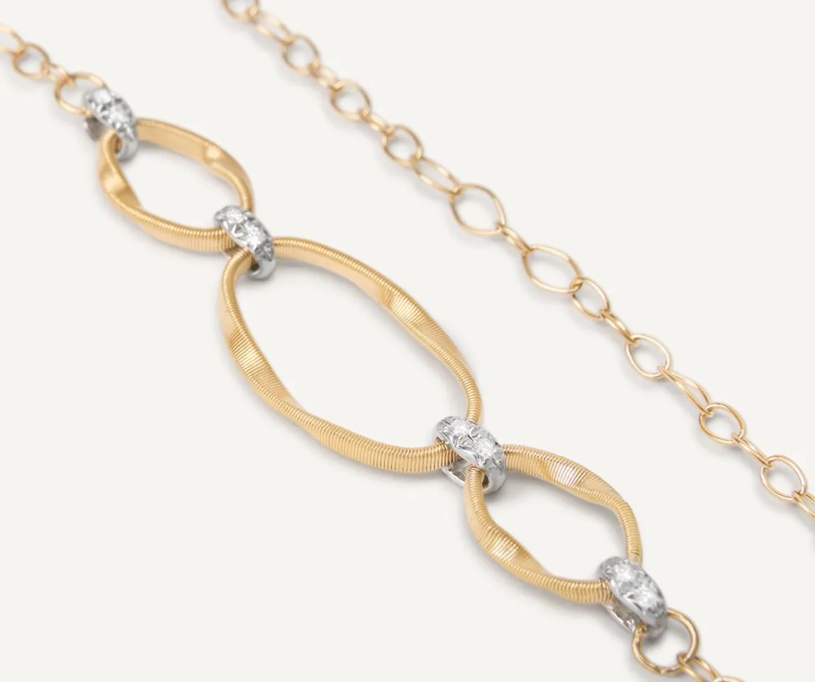 Marco Bicego Necklaces|Gold Diamond Necklace