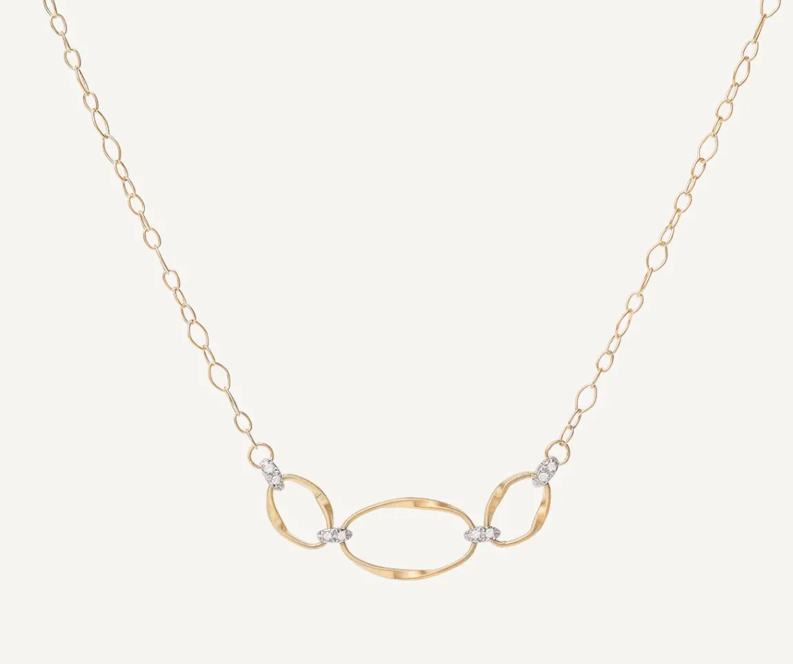 Marco Bicego Necklaces|Gold Diamond Necklace