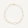 Marco Bicego Necklaces|Gold Diamond Oval Necklace