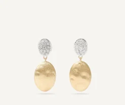 Marco Bicego Earrings|Gold Earrings With Diamonds