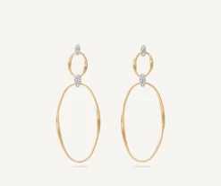 Marco Bicego Earrings|Gold Earrings With Diamonds