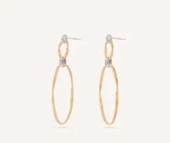 Marco Bicego Earrings|Gold Earrings With Diamonds