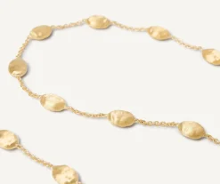 Marco Bicego Necklaces|Gold Necklace With Mini Oval Elements
