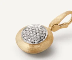 Marco Bicego Pendants|Gold Pendant With Pave Diamonds, Small