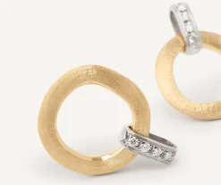 Marco Bicego Earrings|Gold Stud Earrings With Diamonds