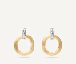 Marco Bicego Earrings|Gold Stud Earrings With Diamonds
