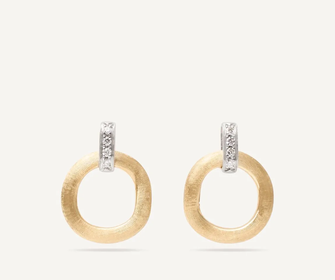 Marco Bicego Earrings|Gold Stud Earrings With Diamonds