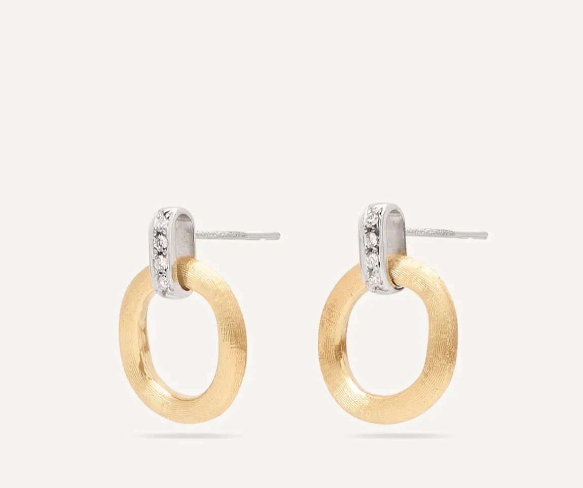Marco Bicego Earrings|Gold Stud Earrings With Diamonds