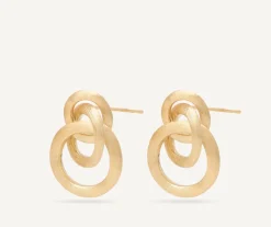 Marco Bicego Earrings|Gold Stud Earrings With Links