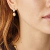 Marco Bicego Earrings|Gold Triple Earrings With Diamonds