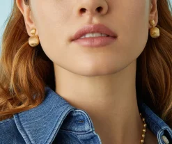 Marco Bicego Earrings|Gold Two-Bead Drop Earrings