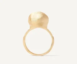 Marco Bicego Rings|18Kt Yellow Gold And Diamond Ring