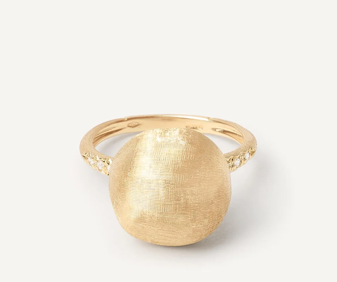 Marco Bicego Rings|18Kt Yellow Gold And Diamond Ring