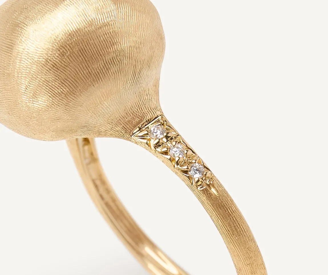 Marco Bicego Rings|18Kt Yellow Gold And Diamond Ring
