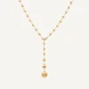 Marco Bicego Necklaces|18Kt Yellow Gold And Diamond Lariat Necklace