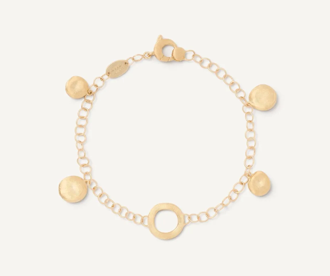 Marco Bicego Bracelets|18Kt Yellow Gold Charm Bracelet