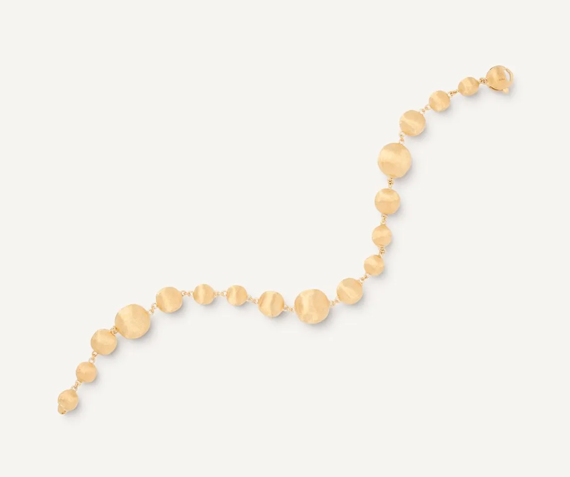 Marco Bicego Bracelets|18Kt Yellow Gold Mixed Bead Bracelet