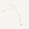 Marco Bicego Necklaces|18Kt Yellow Gold Necklace With Round Diamond Pendant