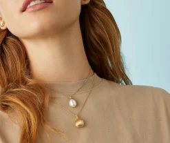 Marco Bicego Necklaces|18Kt Yellow Gold Pendant With Pearl