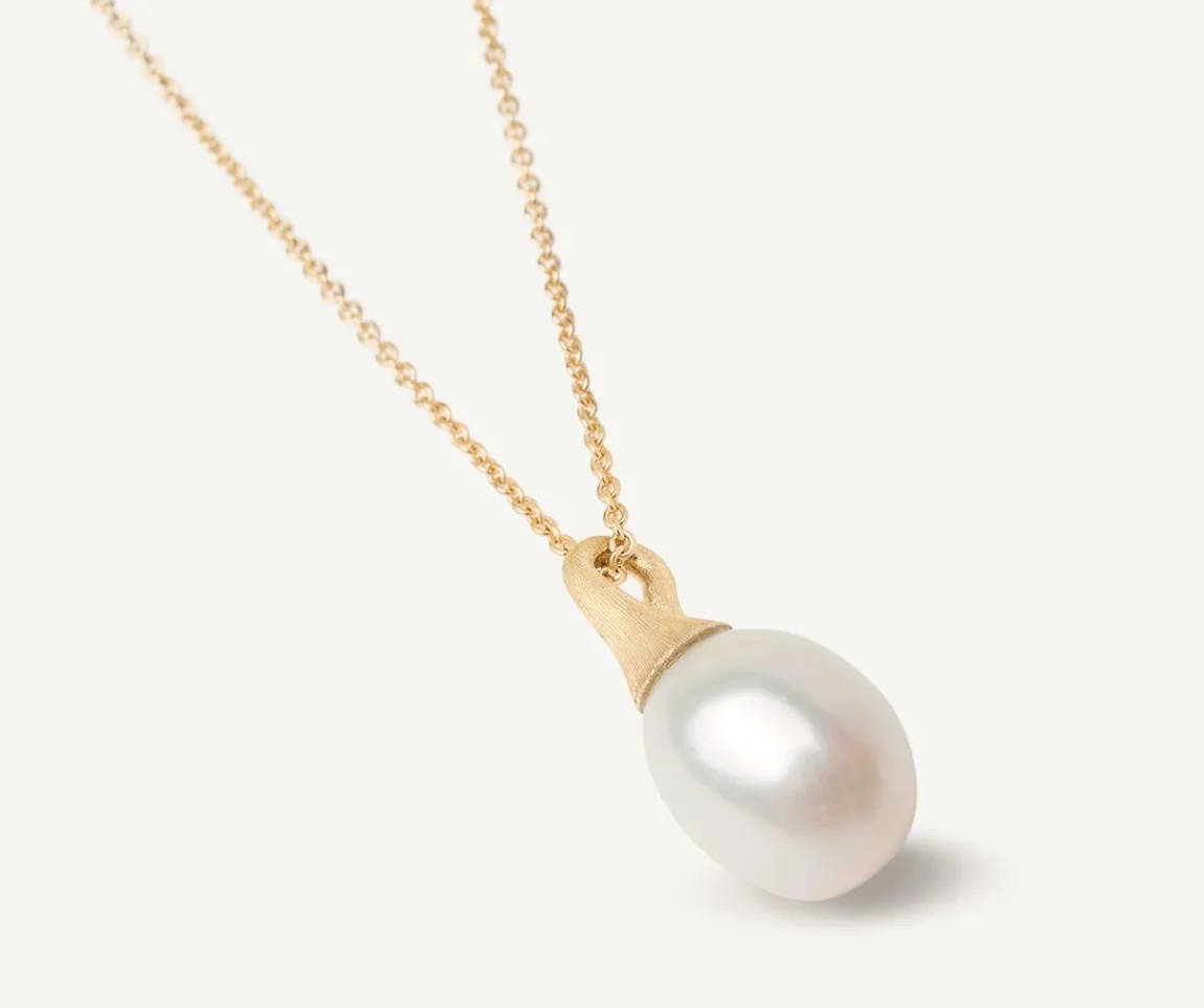 Marco Bicego Necklaces|18Kt Yellow Gold Pendant With Pearl