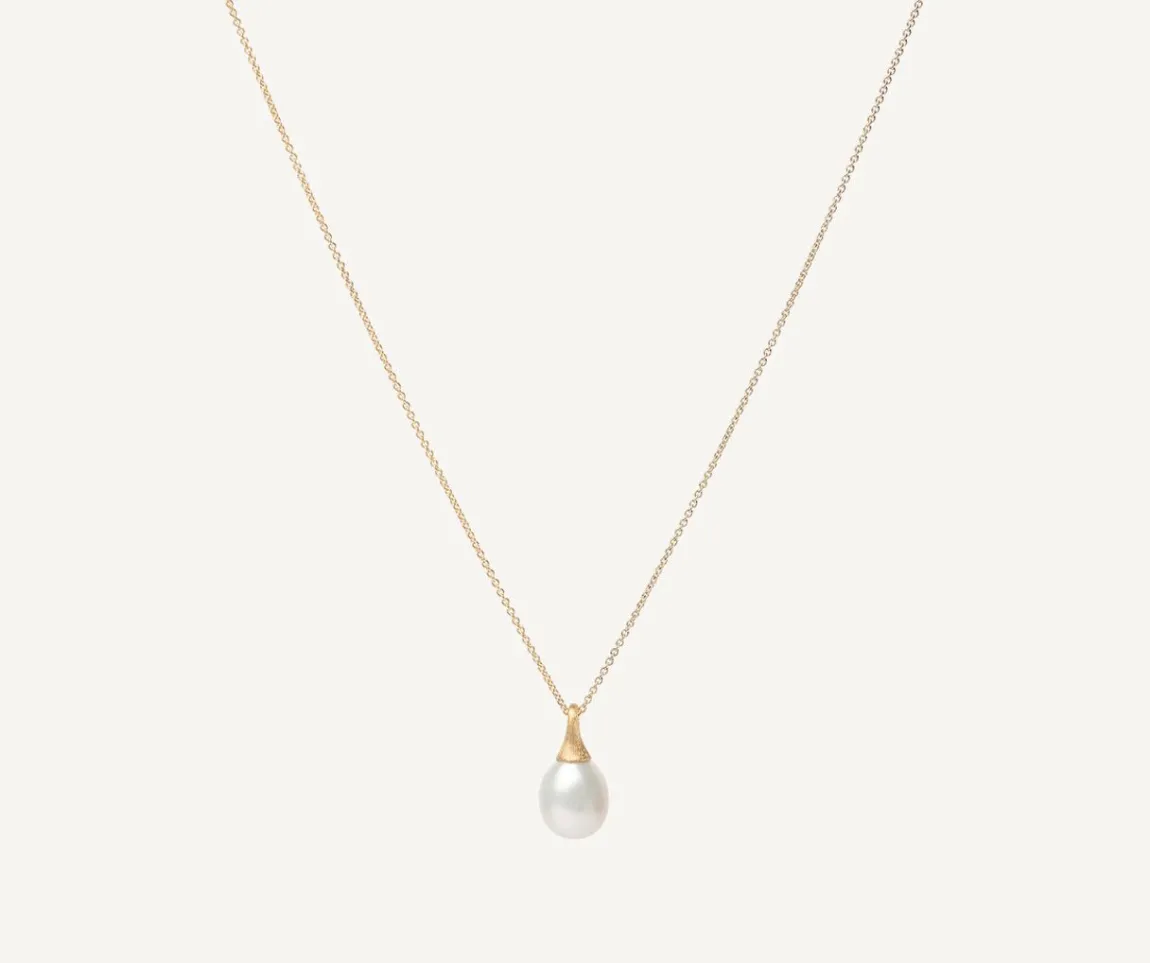 Marco Bicego Necklaces|18Kt Yellow Gold Pendant With Pearl