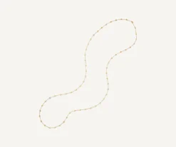 Marco Bicego Necklaces|Long Necklace With Oval Elements And Diamonds