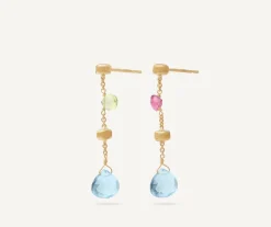 Marco Bicego Earrings|Mini Multicoloured Topaz Earrings