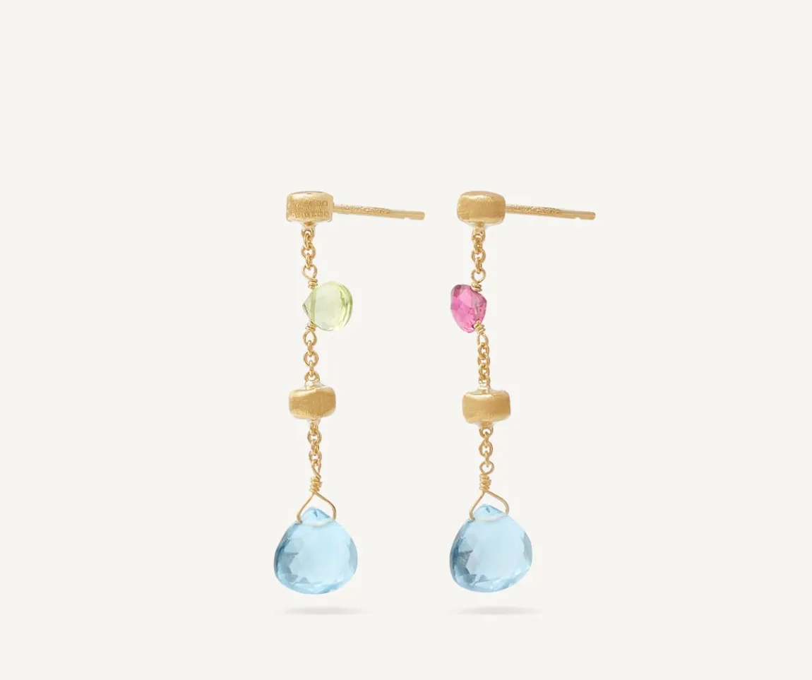 Marco Bicego Earrings|Mini Multicoloured Topaz Earrings