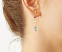 Marco Bicego Earrings|Mini Multicoloured Topaz Earrings