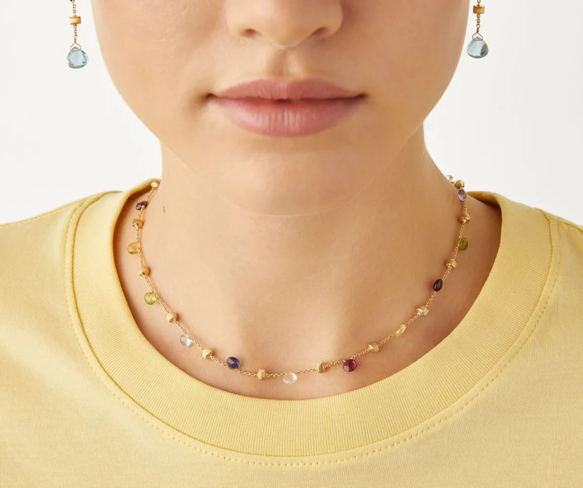 Marco Bicego Necklaces|Multicoloured Gemstone Necklace