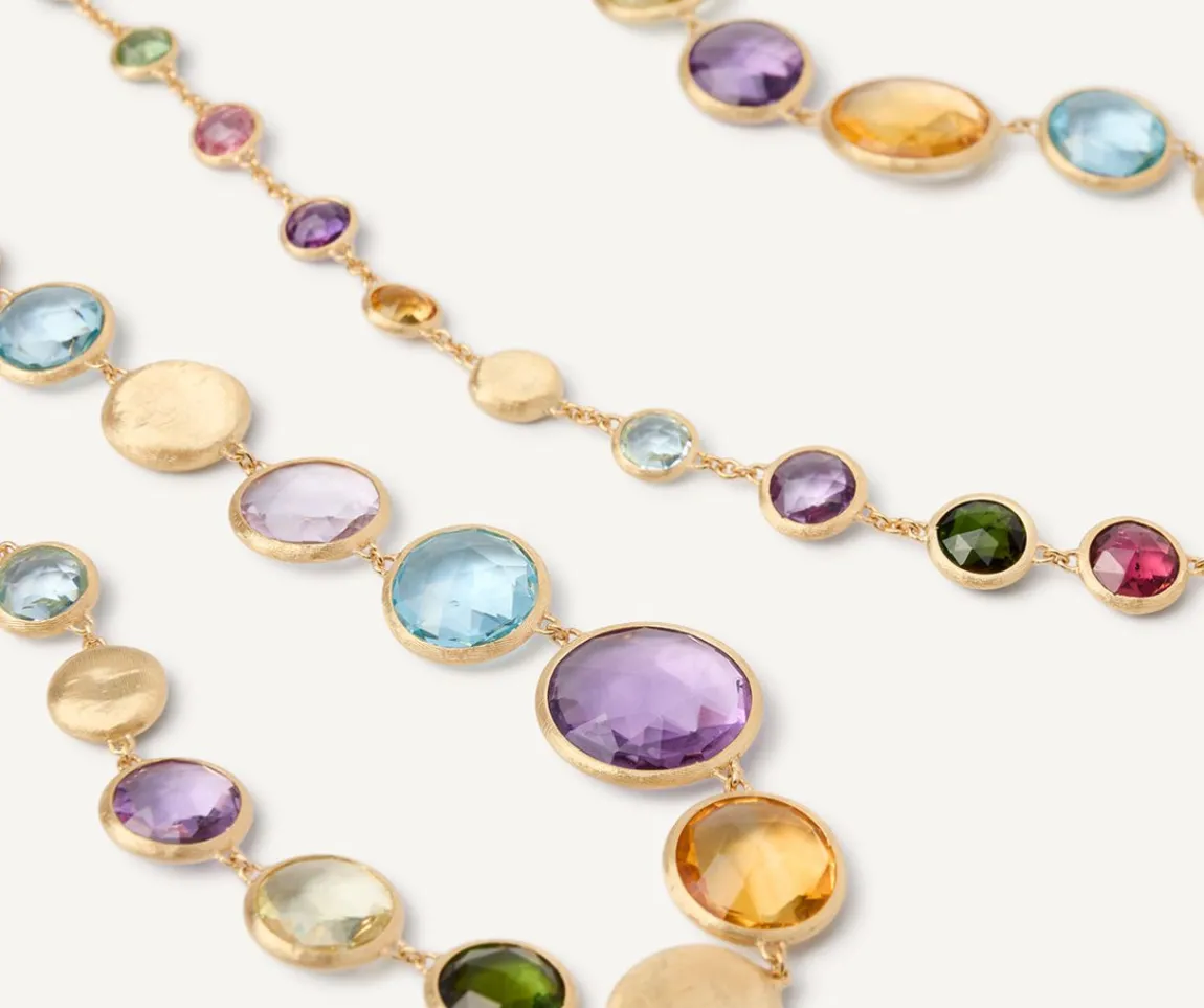 Marco Bicego Necklaces|Multicoloured Gemstones Long Necklace