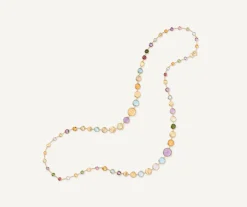 Marco Bicego Necklaces|Multicoloured Gemstones Long Necklace